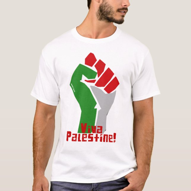 Camiseta Viva Palestina (Anverso)