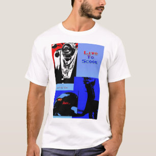 Camiseta Viva para scoot, Scoot para vivir