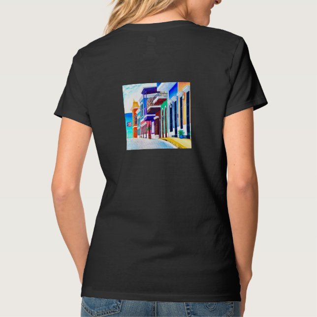 Camiseta ¡Viva Puerto Rico! (Reverso)