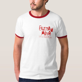 Camiseta viva quemada   de las producciones