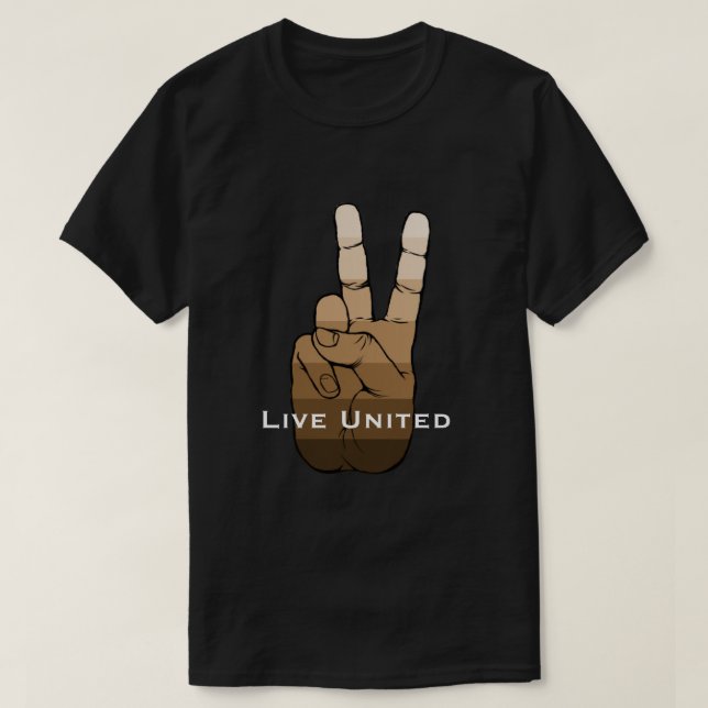 Camiseta Viva unido (Diseño del anverso)