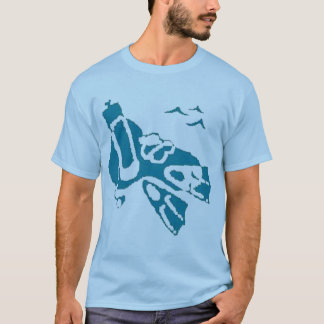 Camiseta Viva y deje la zambullida