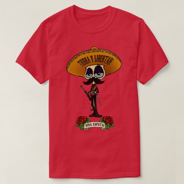 Camiseta Viva Zapata (Diseño del anverso)