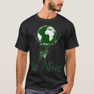 Camiseta Vivamos de forma verde y protejamos el medio ambie