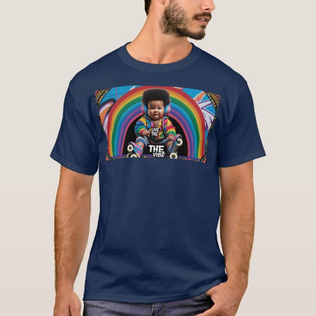 Camiseta Vive a la juventud de Vibe (Anverso)