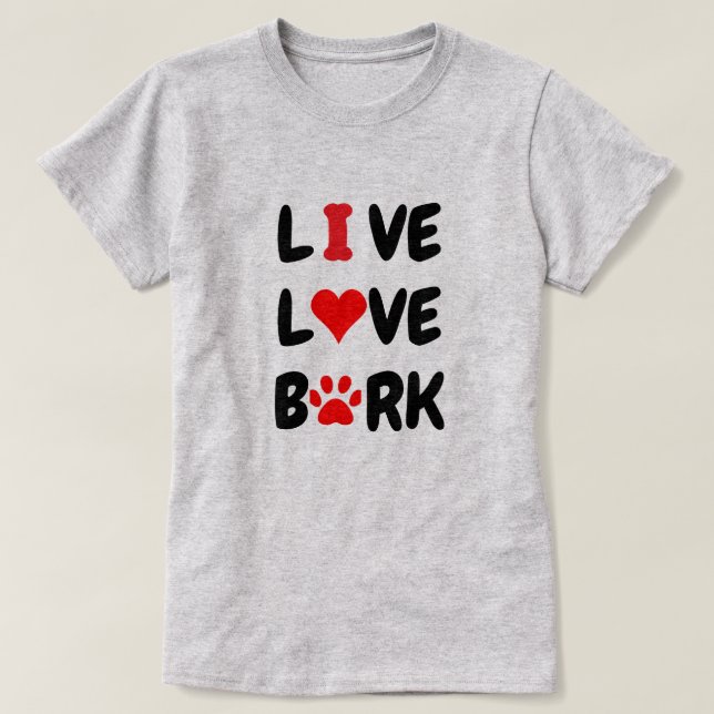 CAMISETA VIVE AMA LADRA  (Diseño del anverso)