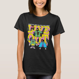 Camiseta Vive Cómo Amar Como Jesús Vbs Campamento de Verano