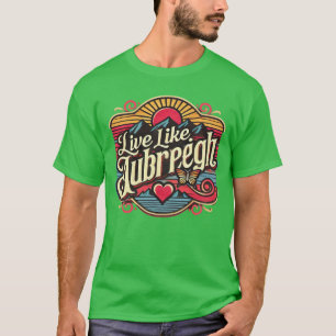 Camiseta Vive Como Merch de Aubreigh Wyatt