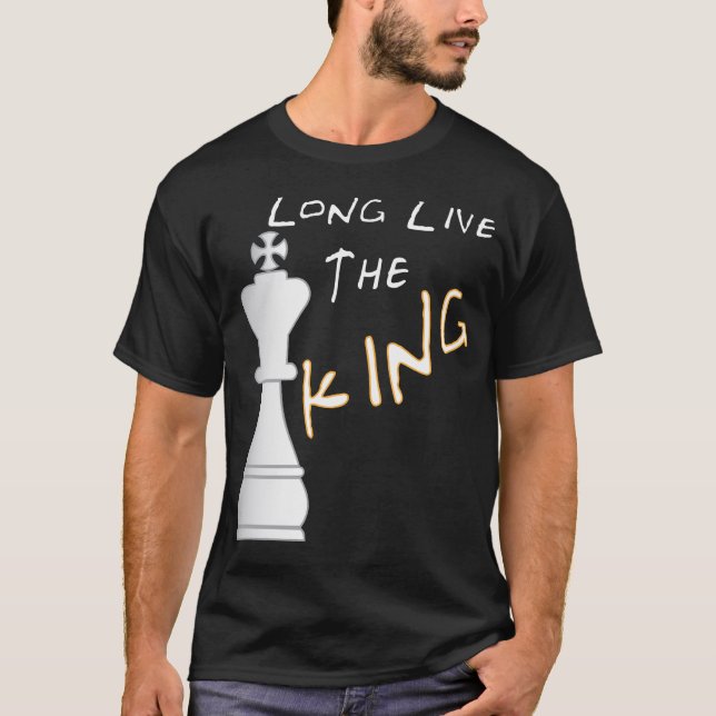 Camiseta ¡Vive de largo el rey! (Anverso)