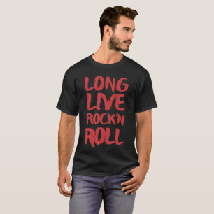 Camiseta Vive de largo el rock-and-roll