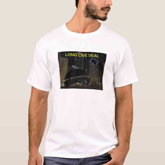 CAMISETA VIVE DE LARGO LA TERNERA (Anverso)
