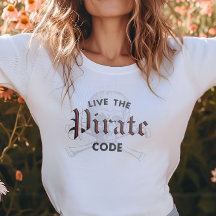 Vive el cráneo del código pirata y los huesos cruz