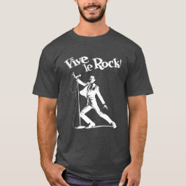 Camiseta ¡Vive el rock!