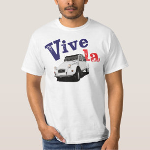 Camiseta Vive la Citroën 2CV - en 29 opciones de color