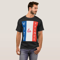 Vive La France Personalizable Bandera Francesa