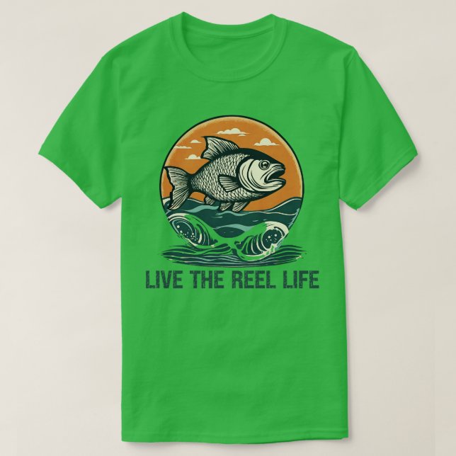 Camiseta Vive La Vida De Reel (Diseño del anverso)