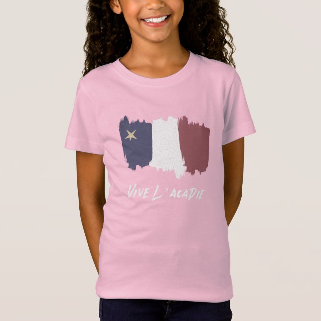 Camiseta Vive L'Acadie (Anverso)