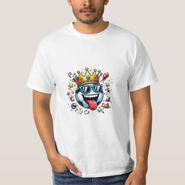 Camiseta vive le football (Anverso)