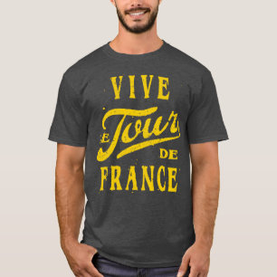 Camiseta Vive Le Tour de France Rustic