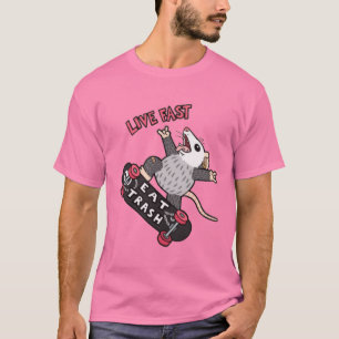 Camiseta Vive Rápido Come Basura