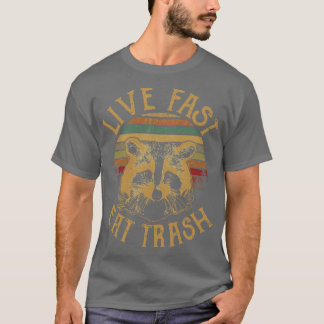 Camiseta Vive Rápido Eatrash vintage