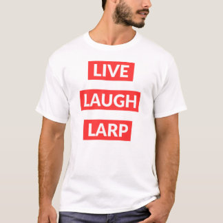 Camiseta Vive Ríe Larp