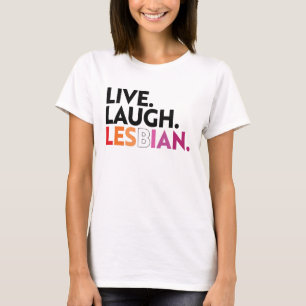 Camiseta Vive Ríe Lesbiana