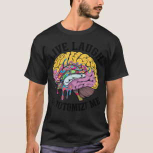Camiseta Vive Ríe Lobotómame Alternativa a Lobotomía Humo