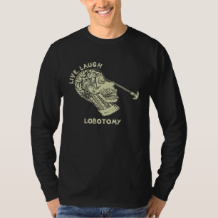 Camiseta Vive Ris Lobotomía Reto Mapache