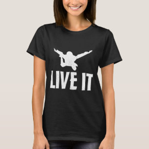 Camiseta Vive Skydive paracaidismo