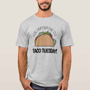 Camiseta Vive todos los días como si fuera una cita diverti