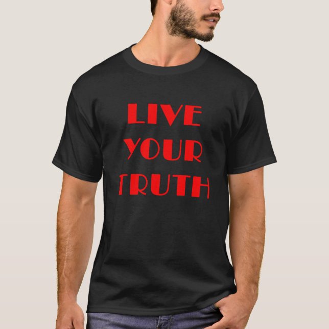 Camiseta Vive Tu Verdad 1 (Anverso)