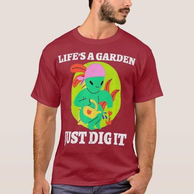 Camiseta Vive Un Jardín En El Que Explotan Jardinería (Anverso)