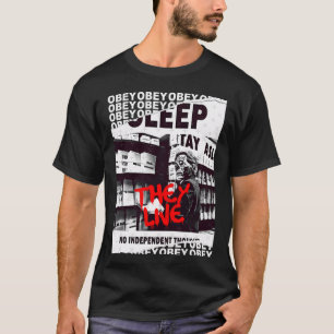 Camiseta Viven OBEDECER Culto Retro Ventilador clásico de h