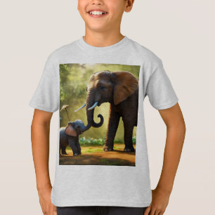 Camiseta Vivero Mágico de Elefantes – Juguete Feliz Realist