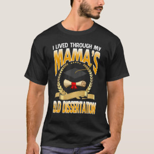 Camiseta Viví a través de la graduación de la tesis doctora
