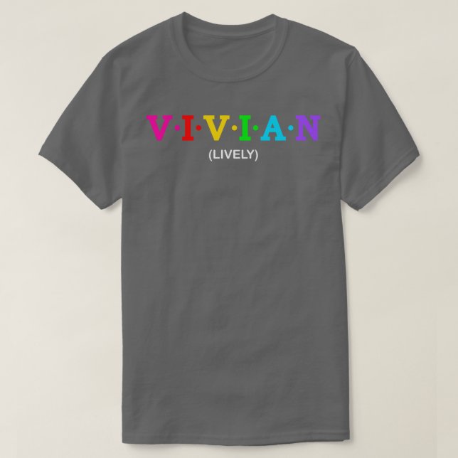 Camiseta Vivian Lively (Diseño del anverso)