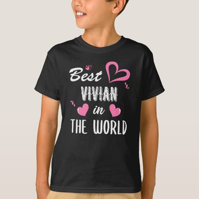 Camiseta Vivian, mejor vivian del mundo (Anverso)