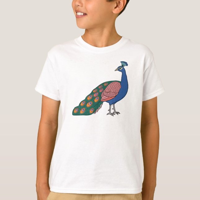 Camiseta Vivid Humble Peacock  (Anverso)