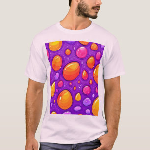 Camiseta Vivid Raindrop Personalizado Art