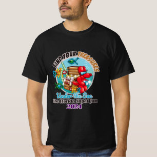 Camiseta Vivid Underlay (Negro) Mens Tee Shirt
