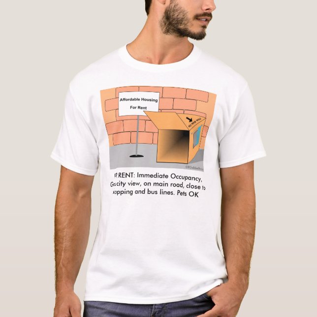Camiseta Vivienda asequible (Anverso)