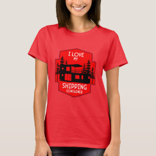 Camiseta Vivienda de contenedor de envío