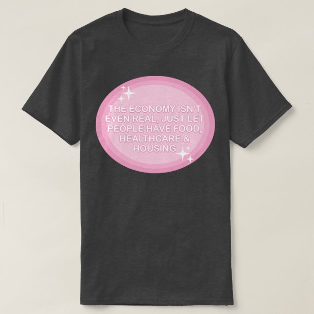 Camiseta Vivienda gratuita para la asistencia sanitaria (Diseño del anverso)