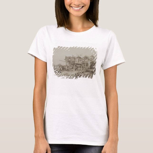 Camiseta Vivienda para los pobres en el puerto interior de  (Anverso)