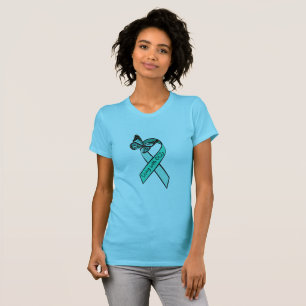 Camiseta Viviendo con el trastorno obsesivo-compulsivo TOC