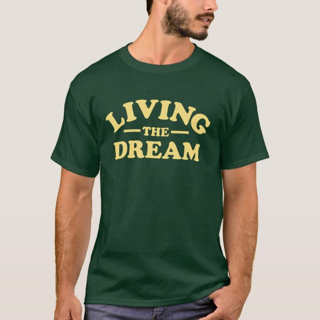 Camiseta Viviendo el sueño (Anverso)