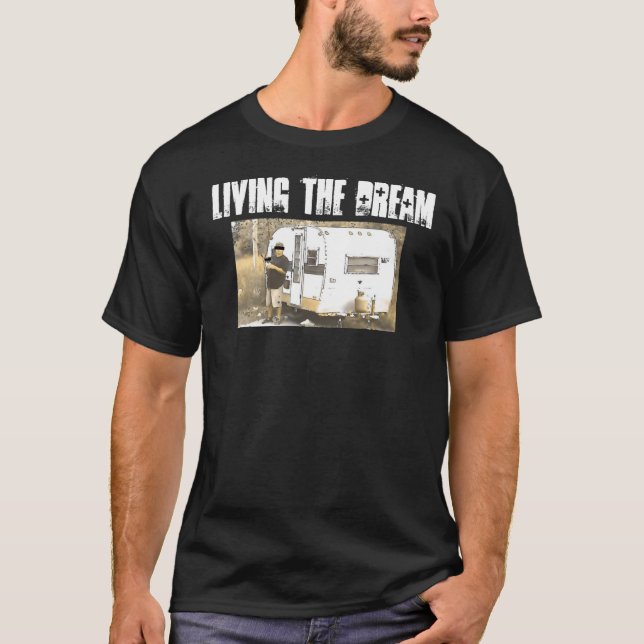 Camiseta viviendo el sueño (Anverso)