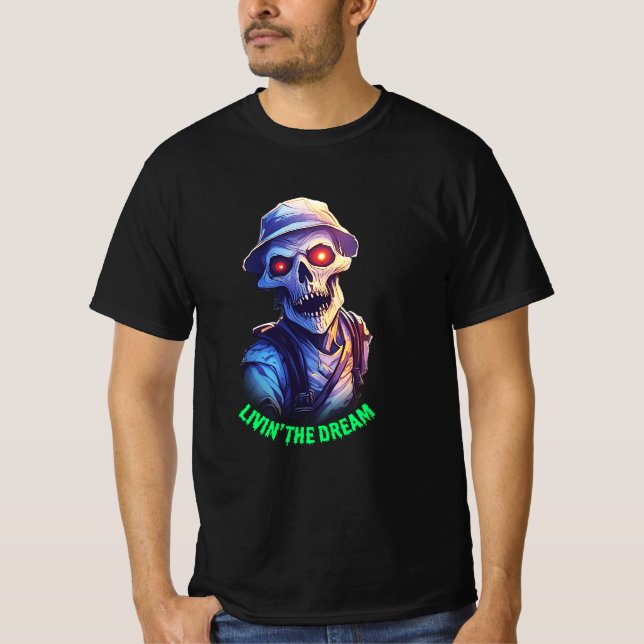 Camiseta Viviendo el sueño (Anverso)