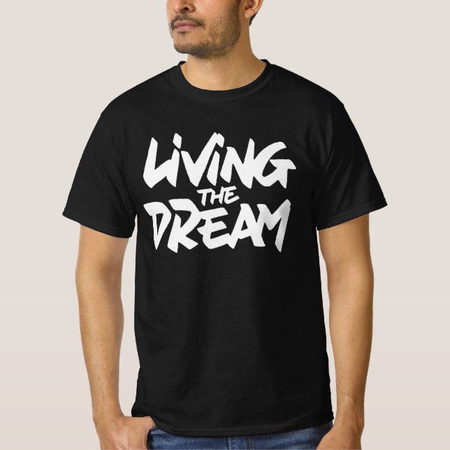 Camiseta Viviendo el sueño (Anverso)